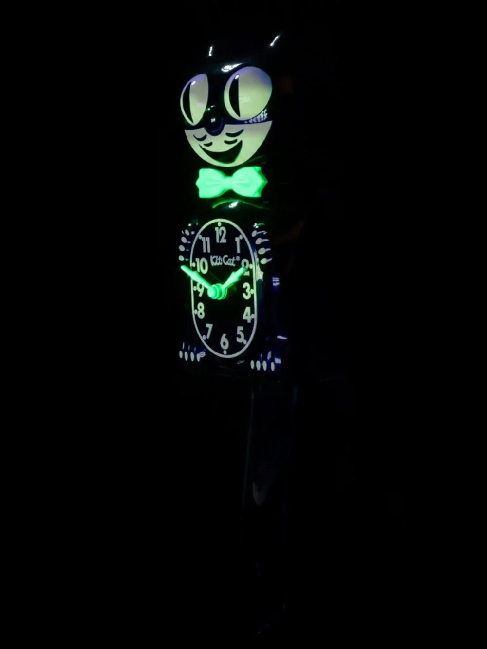 Original Classic Black Kit-Cat Klock Glow Edition